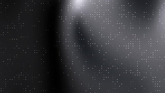Black background with white dots suitable for minimalist design projects and contemporary digital art compositions. Great for backgrounds, patterns, and textures.