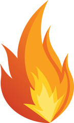 Flash flame Vector 
