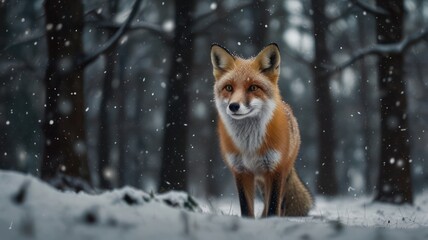 Obraz premium Winter Watcher