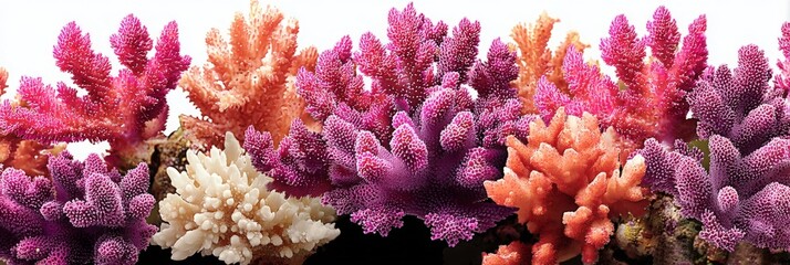 Vibrant Coral Reef Panorama