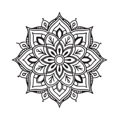 abstract floral design