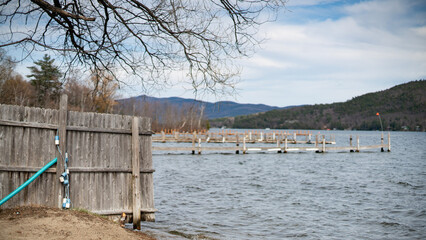 View of Lake and Docks