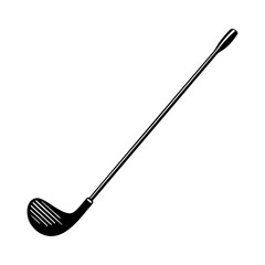 Golf Club Silhouette vector illustration