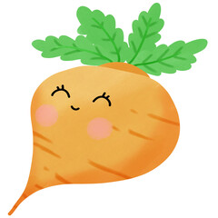 potato with carrot.