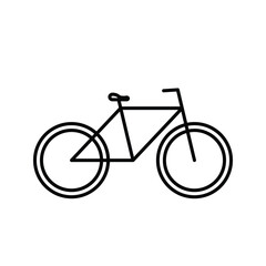 Bicycle icon. sign for mobile concept and web design. vector illustration
