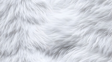 Fototapeta premium White Furry Effect Seamless Texture