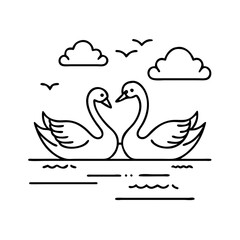 birding scope on a stand icon, birding scope on a stand vector illustration-simple illustration of birding scope on a stand, perfect for birding scope on a stand logos and icons