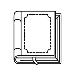 book with gold edges icon, book with gold edges vector illustration-simple illustration of book with gold edges, perfect for book with gold edges logos and icons