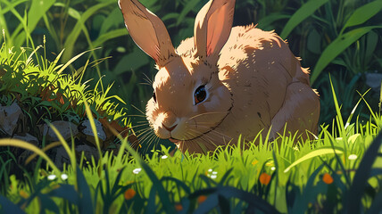 All Animals: Lion, Tiger, Elephant, Horse, Cow, Buffalo, Goat, Sheep, Pig, Dog, Cat, Deer, Rabbit