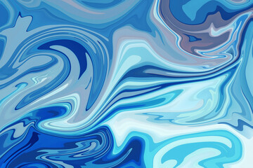 Obraz premium Abstract Acrylic Liquify Digital Background