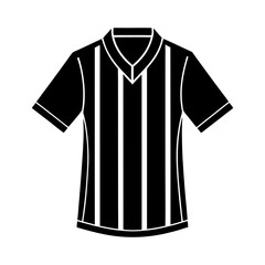 Football Jersey Silhouette vector illustration