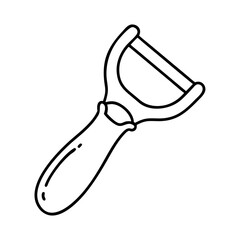 peeler icon, peeler vector illustration-simple illustration of peeler, perfect for peeler logos and icons