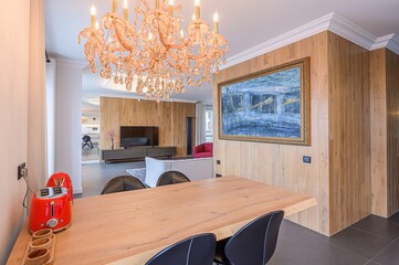 standard interior apartment. living room with sofa