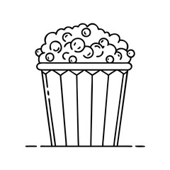 popcorn machine icon, popcorn machine vector illustration-simple illustration of popcorn machine, perfect for popcorn machine logos and icons