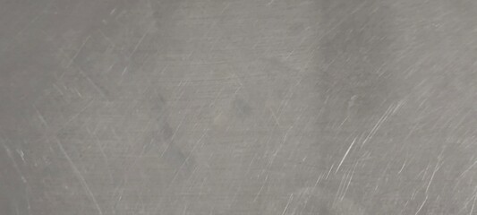 The table surface is made of stainless steel. Stainless steel texture.