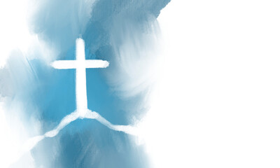 cross drawings for background religious concept illustration Can be applied to media and design work.