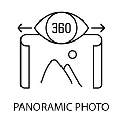  Panoramic Photo – Wide-View Image Capture for Immersive Visuals with editable stroke