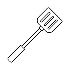 spatula icon, spatula vector illustration-simple illustration of spatula, perfect for spatula logos and icons