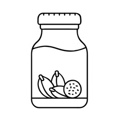 spices jar icon, spices jar vector illustration-simple illustration of spices jar, perfect for spices jar logos and icons