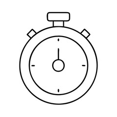 timer or stopwatch icon, timer or stopwatch vector illustration-simple illustration of timer or stopwatch, perfect for timer or stopwatch logos and icons