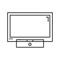 tv mounted on wall icon, tv mounted on wall vector illustration-simple illustration of tv mounted on wall, perfect for tv mounted on wall logos and icons