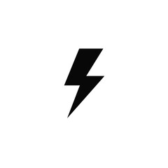 Lightning icon set. Vector