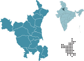 Set maps of Haryana state