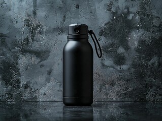 Black Water Bottle