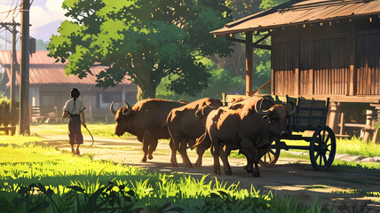 All Animals: Lion, Tiger, Elephant, Horse, Cow, Buffalo, Goat, Sheep, Pig, Dog, Cat, Deer, Rabbit