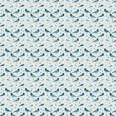 Fototapeta premium Space Galaxy Seamless Repeat Pattern