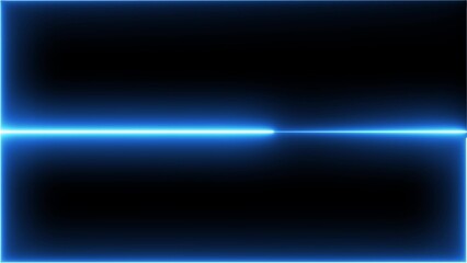 Glowing neon line icon