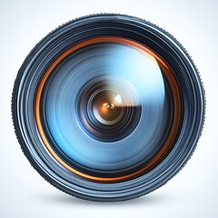 A Close Up Perspective Photograph of Camera Lens Glass
