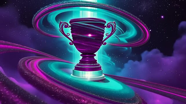 alien planet in space