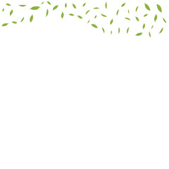 Flying Leaves Vector
