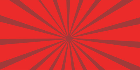 Maroon Red & Black Sunburst Cracked Wall Texture Vector Deep Grunge Background Design