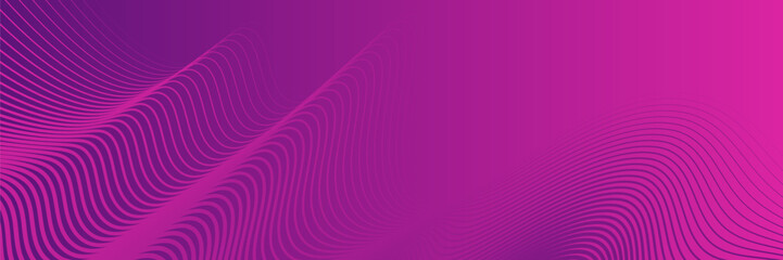 Fluid poster cover with modern ultraviolet color. Dark purple abstract geometrical template with blend shapes