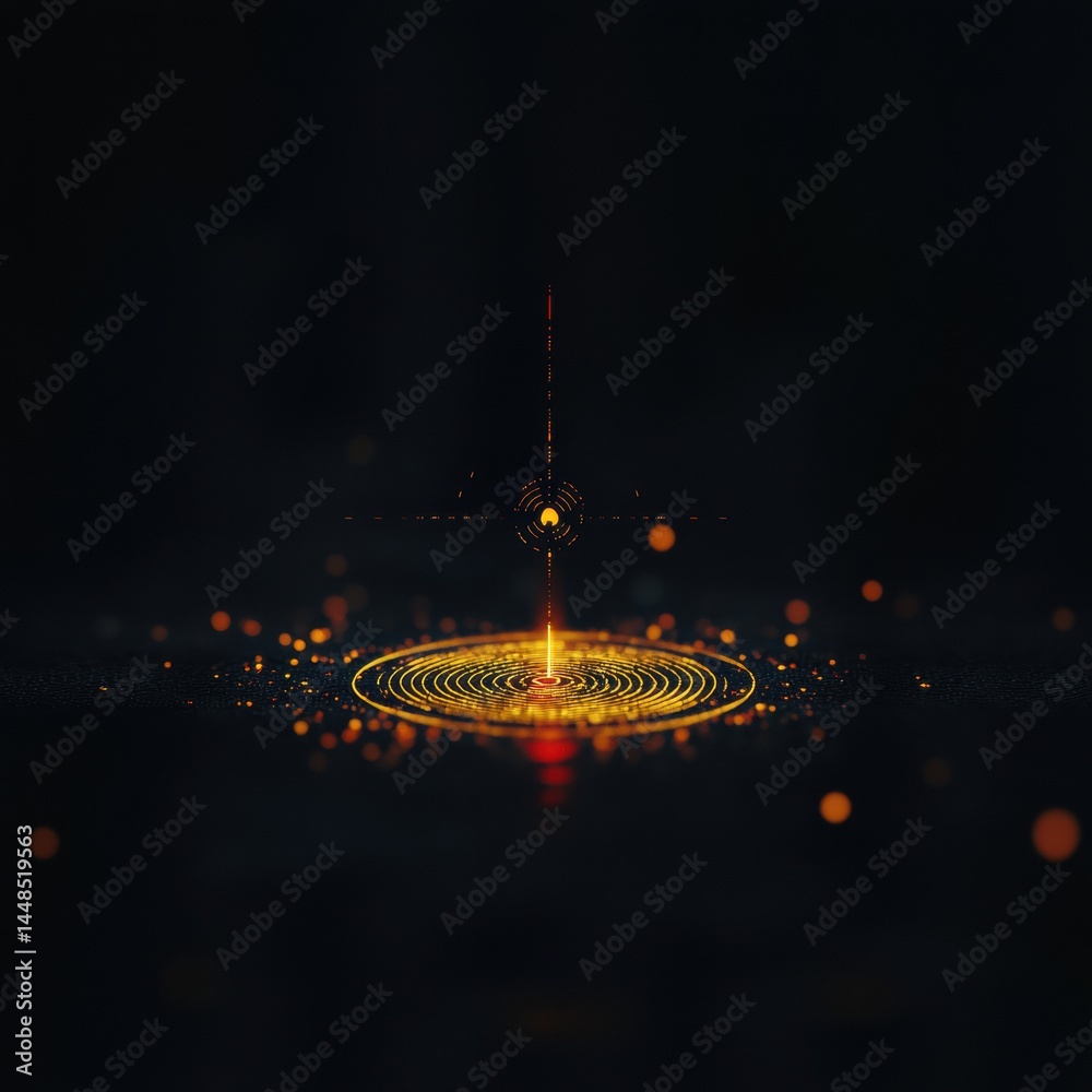 Poster Quantum Network Visualization Futuristic AI-Driven Data Transmission Nexus Revealing Emergent Digital Communication Paradigms in Cybersecurity Technology