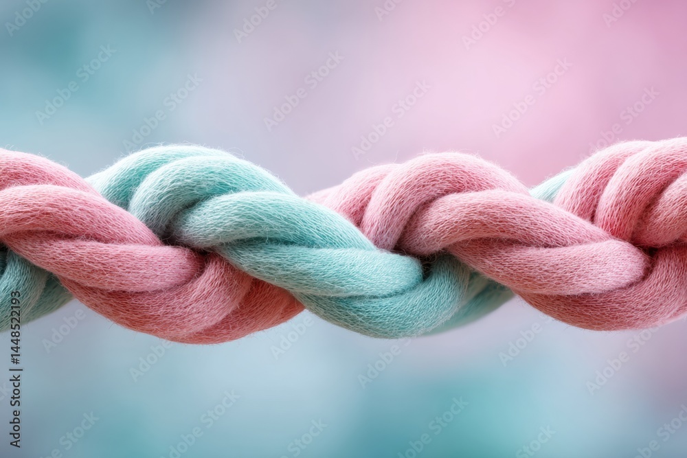 Aufkleber fertility and future tech soft pastel dna connections visualizing genetic hope and generative ai wel