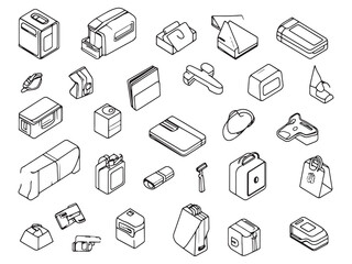 Creative Iron-On Transfers with Clean Line Art for Fabric Printing