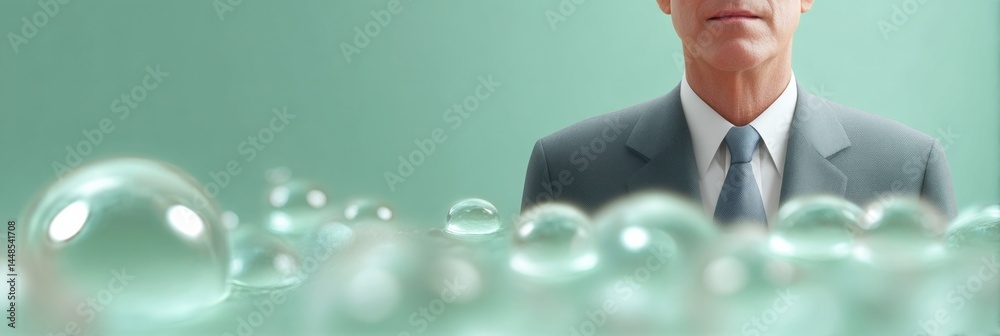 Poster translucent leadership minimal corporate transparency in professional communication - next-gen gover