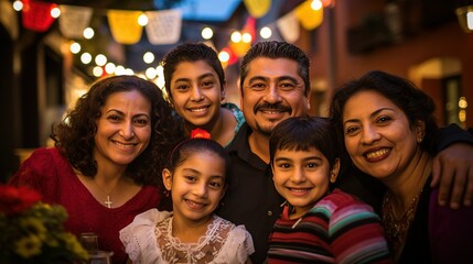 Fototapeta premium Celebrating Hispanic Culture: Vibrant Traditions, Music, Dance, and Heritage