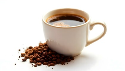 Fototapeta premium Turkish Coffee isolated on a White background