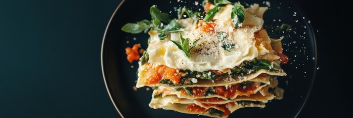 National Garlic Day Gourmet Fusion Artisanal Vegetarian Lasagna with Seasonal Asparagus and Herb-Infused Culinary Innovation for Wellness-Driven Foodies