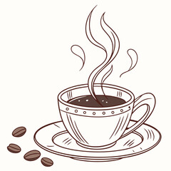 cup of coffee vector