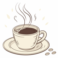 cup of coffee vector