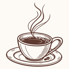 cup of coffee vector