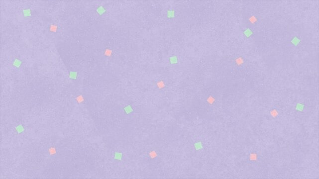 ざらざらした質感と回転する四角形の背景,紫