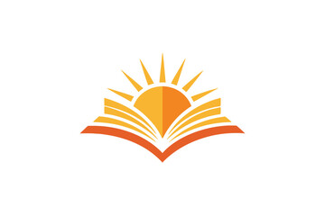 Book and Sun Logo