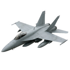 A sleek gray fighter jet captures the essence of modern aviation technology and its role in aerial defense strategy.