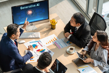 Generative AI virtual assistant tools for prompt engineer and user for ease of engage artificial...
